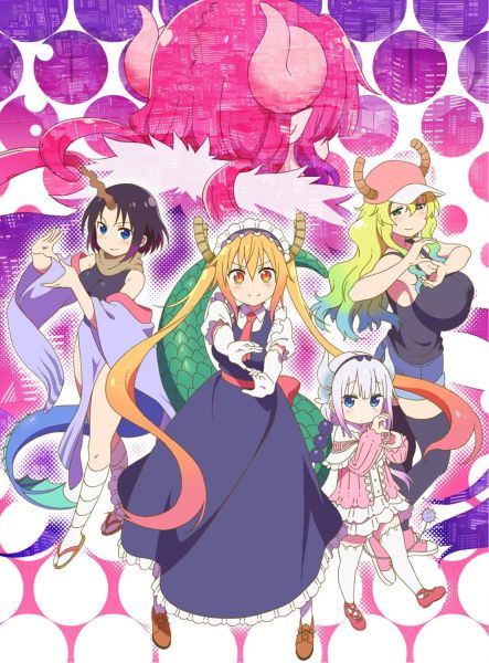 Annonce de la date de sortie de l'anime Miss Kobayashis Dragon Maid Saison 2