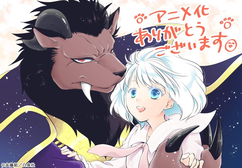 Illustration de Yu tomofuji pour anime La Princesse et la Bête