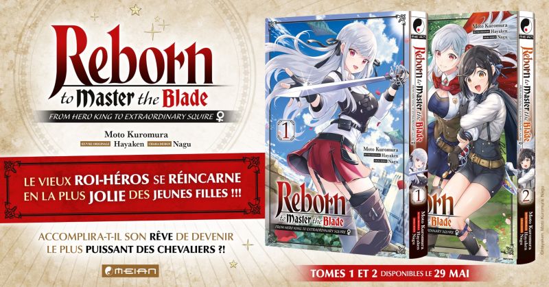 'Reborn to Master the Blade' est maintenant disponible sur Meian !