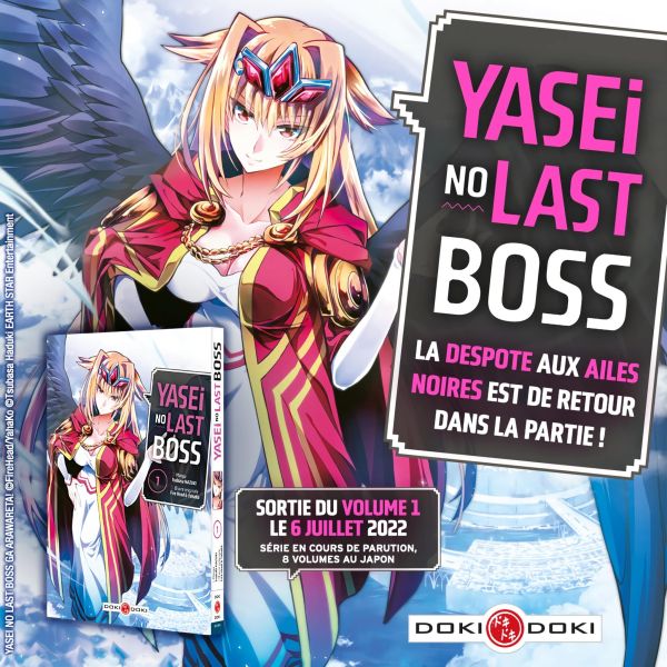 Annonce de la date de sortie en France du manga Yasei no Last Boss