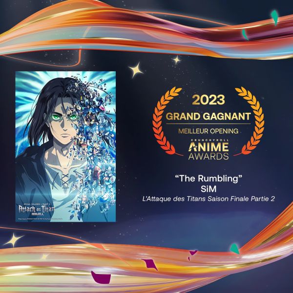 Prix du meilleur opening pour les Crunchyroll Anime Awards 2023