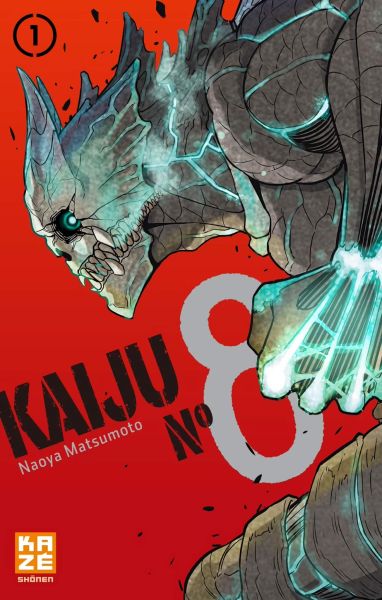 Couverture du tome 1 du manga Kaiju N°8