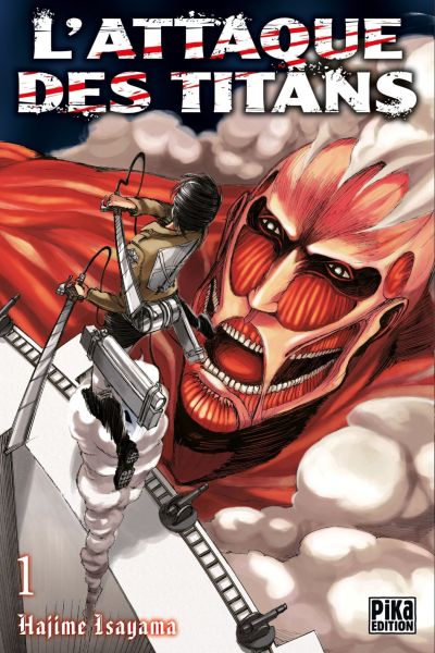 Tome 1 du manga Lattaque des Titans