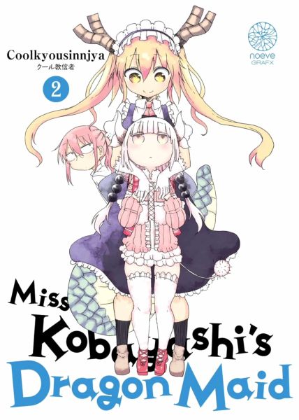 Tome 2 du manga Miss Kobayashis Dragon Maid
