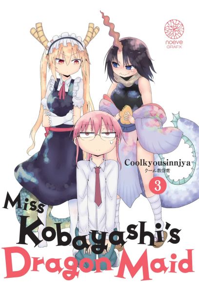 Tome 3 du manga Miss Kobayashis Dragon Maid