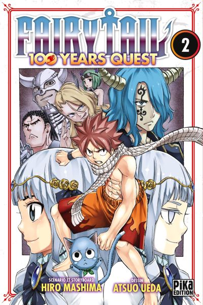 Tome 2 du manga Fairy Tail : 100 ans de quête