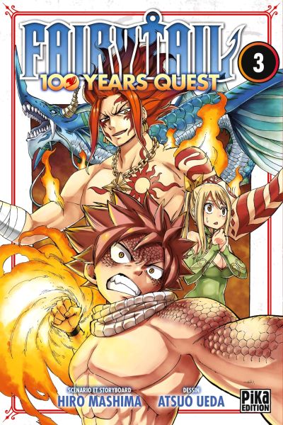 Tome 3 du manga Fairy Tail : 100 ans de quête