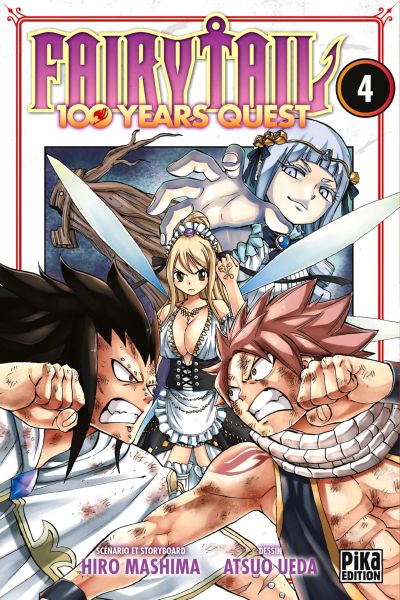 Tome 4 du manga Fairy Tail : 100 ans de quête