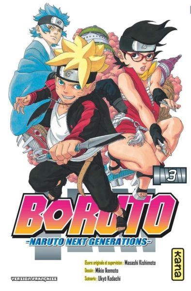 Tome 3 du manga Boruto : Naruto Next Generations