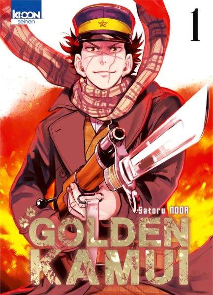 Tome 1 du manga Golden Kamui