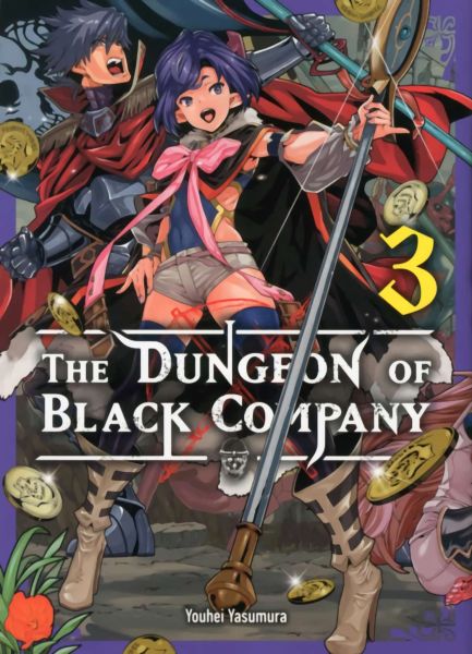 Tome 3 du manga Le Donjon de la Compagnie Noire