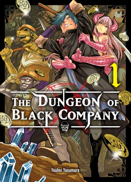 Tome 1 du manga Le Donjon de la Compagnie Noire