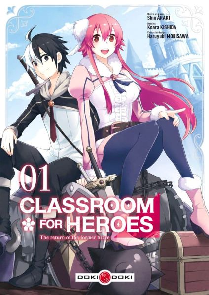 Tome 1 du manga Classroom for Heroes