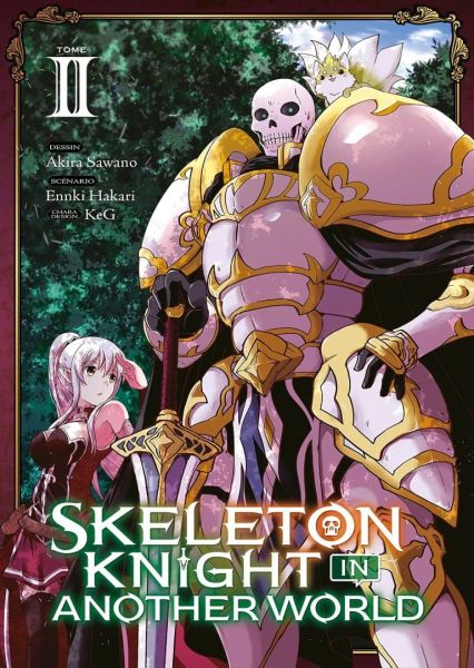 Tome 2 du manga Skeleton Knight dans un autre monde