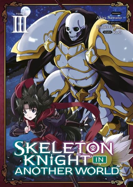 Tome 3 du manga Skeleton Knight dans un autre monde
