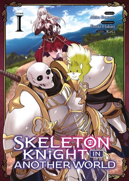 Tome 1 du manga Skeleton Knight dans un autre monde
